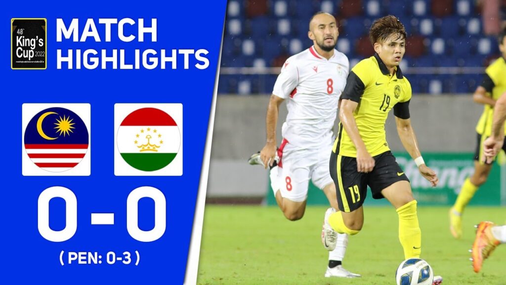 Malaysia 0-3 Tajikistan