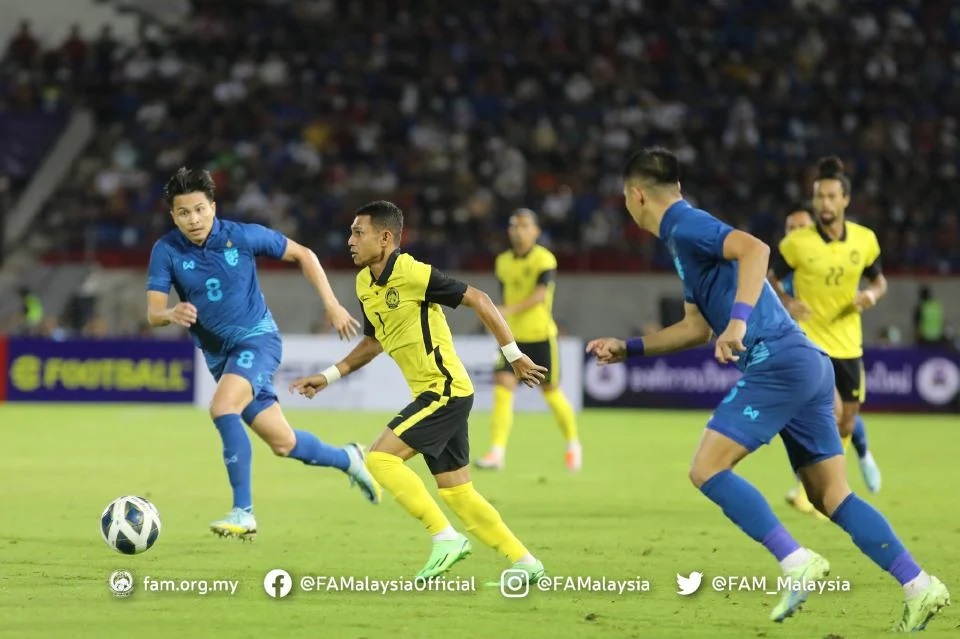 Harimau Malaya 5-3 Thailand